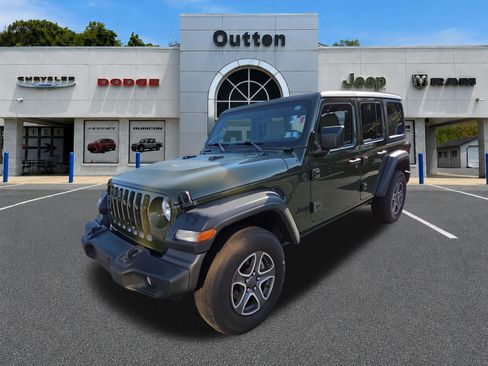 Certified 2023 Jeep Wrangler Unlimited Sport AWD/4WD image 8