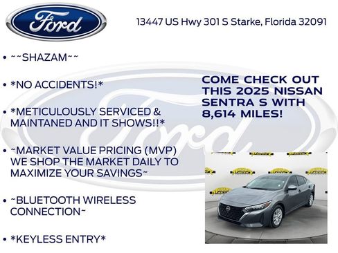 Used 2025 Nissan Sentra S FWD image 5
