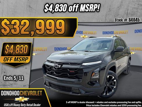 New 2026 Chevrolet Equinox RS w/ Convenience Package III FWD image 1