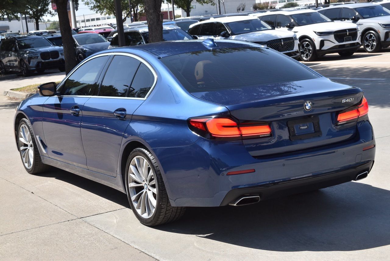 Used 2021 BMW 540i w/ Convenience Package RWD image 10
