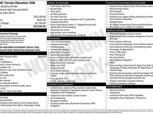 Used 2026 GMC Terrain Elevation image 5