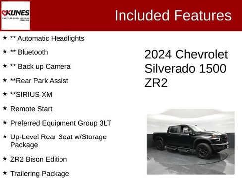 Used 2024 Chevrolet Silverado 1500 ZR2 w/ ZR2 Bison Edition AWD/4WD image 3