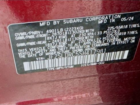 Used 2025 Subaru Forester Limited w/ Popular Package #2 AWD/4WD image 43