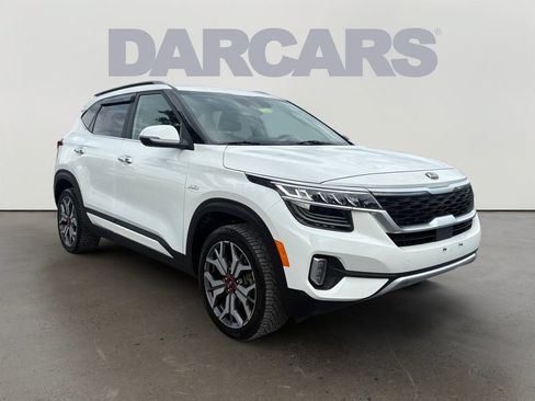 Certified 2021 Kia Seltos SX w/ SX Sunroof Package AWD/4WD image 1