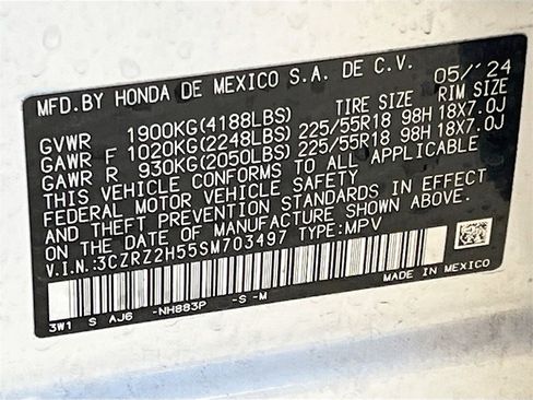 Used 2025 Honda HR-V Sport image 30