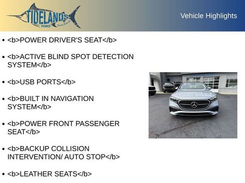 Used 2024 Mercedes-Benz E 350 4MATIC Sedan image 11