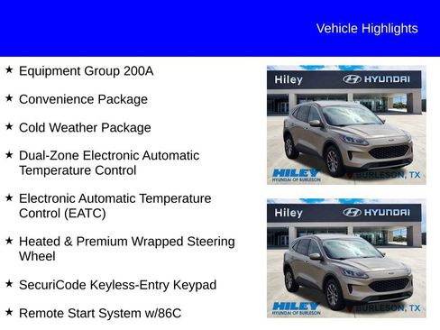 Used 2021 Ford Escape SE w/ Convenience Package AWD/4WD image 10
