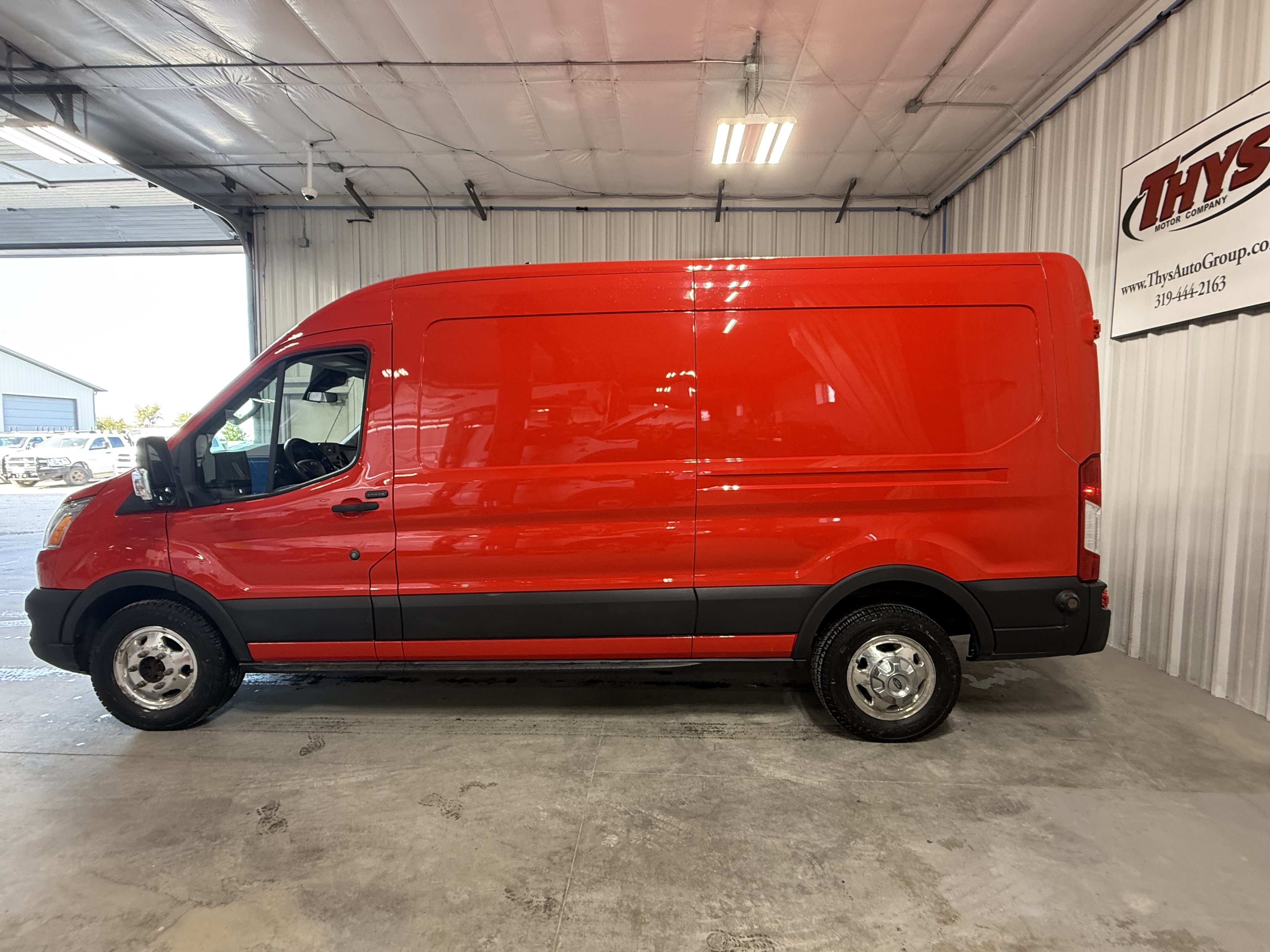 Used 2021 Ford Transit 250 Medium Roof AWD w/ Interior Upgrade Package image 13