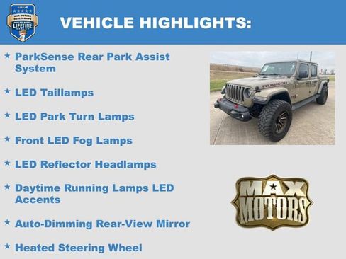 Used 2020 Jeep Gladiator Rubicon AWD/4WD image 26
