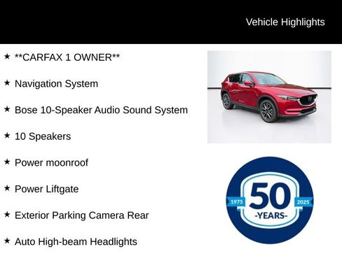 Used 2017 MAZDA CX-5 Grand Touring AWD/4WD image 9