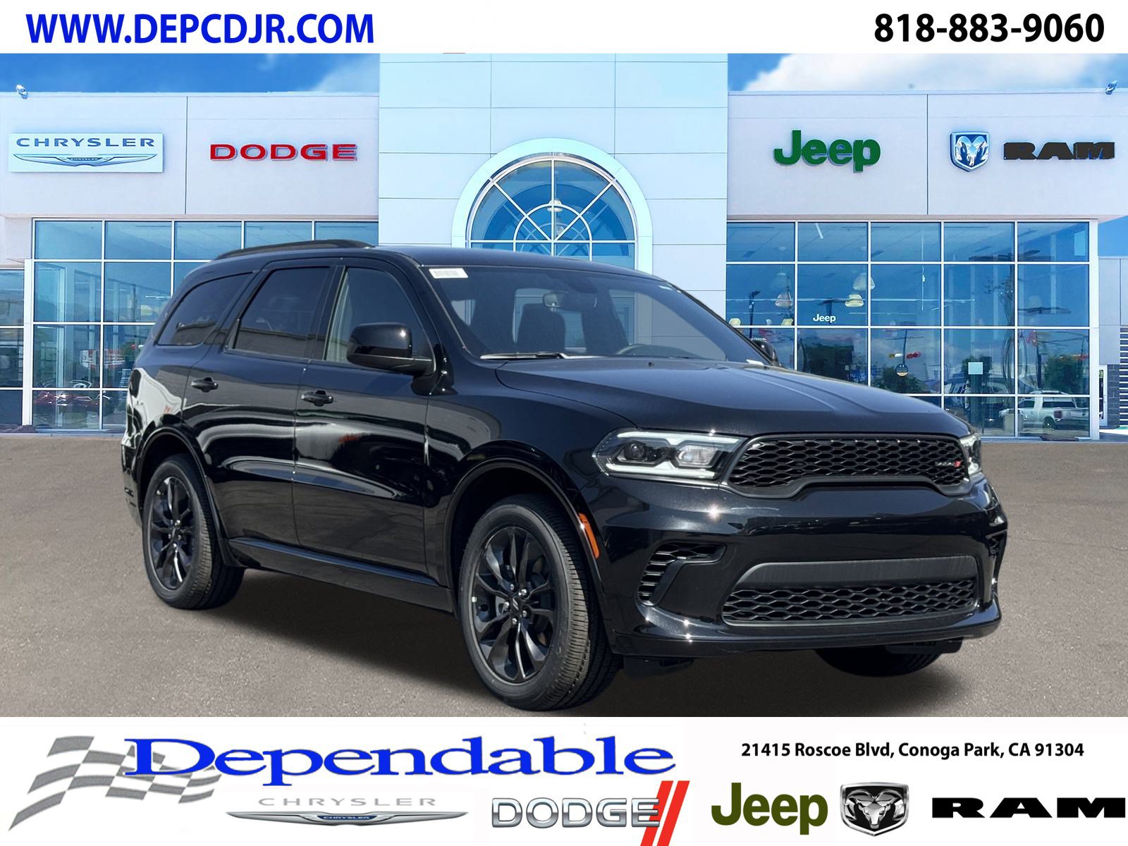 New 2026 Dodge Durango GT w/ Blacktop Package RWD image 1
