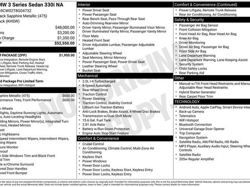 Used 2026 BMW 330i Sedan RWD image 6