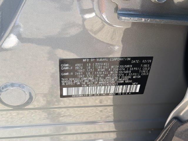 Certified 2026 Subaru Forester Touring AWD/4WD image 30