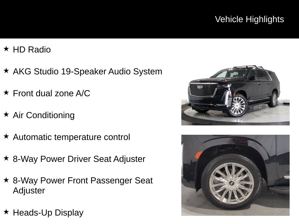 Used 2023 Cadillac Escalade ESV Premium Luxury AWD/4WD image 25