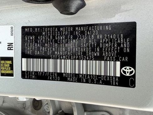 Used 2023 Toyota Corolla SE image 31