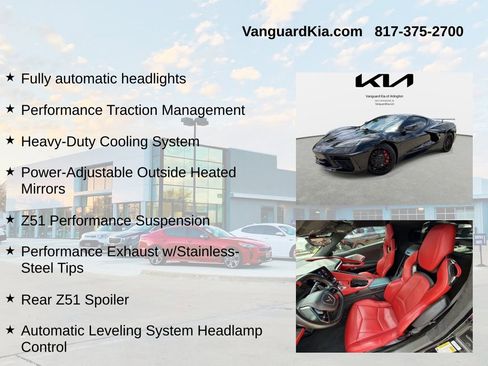 Used 2023 Chevrolet Corvette Stingray Premium Cpe w/ Z51 Performance Package RWD image 18