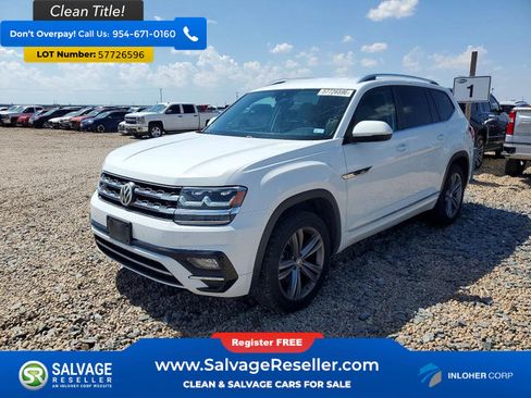 Used 2019 Volkswagen Atlas SE w/ Towing Package FWD image 1