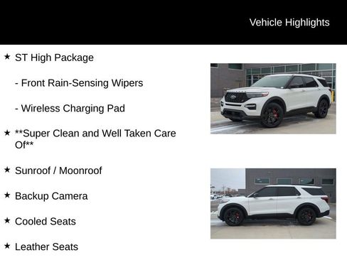 Certified 2023 Ford Explorer ST w/ Equipment Group 401A image 26