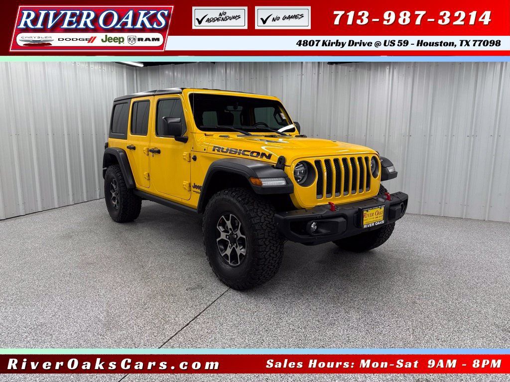 Used 2018 Jeep Wrangler Unlimited Rubicon w/ Dual Top Group AWD/4WD image 1