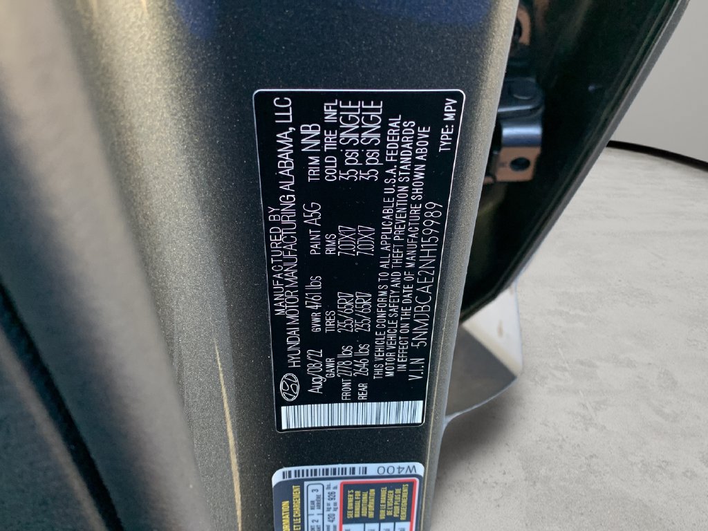 Certified 2022 Hyundai Tucson SEL AWD/4WD image 44