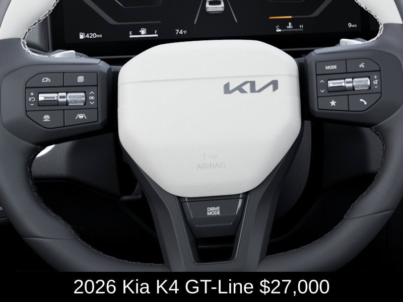 New 2026 Kia K4 GT-Line Turbo w/ GT-Line Premium Package FWD image 22