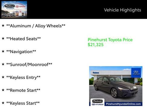 Certified 2025 Hyundai Elantra SEL FWD image 14