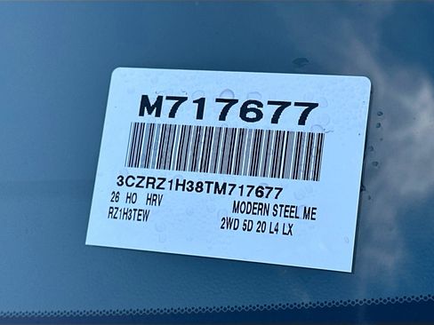 New 2026 Honda HR-V LX image 24