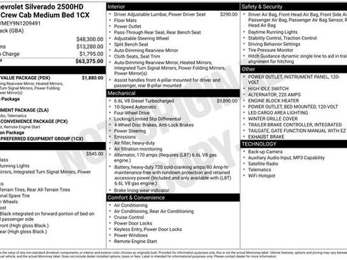 Used 2022 Chevrolet Silverado 2500 Custom w/ Custom Value Package image 7