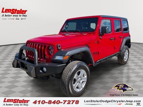 Used 2023 Jeep Wrangler Unlimited Sport AWD/4WD image 1