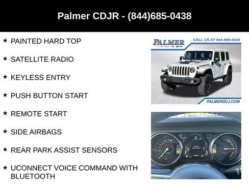 Used 2022 Jeep Wrangler Unlimited Rubicon 4xe w/ Steel Bumper Group image 18