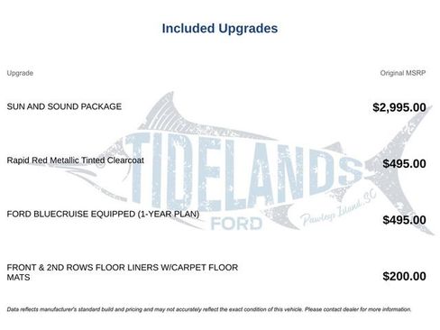 Certified 2025 Ford Explorer ST w/ Sun And Sound Package AWD/4WD image 2