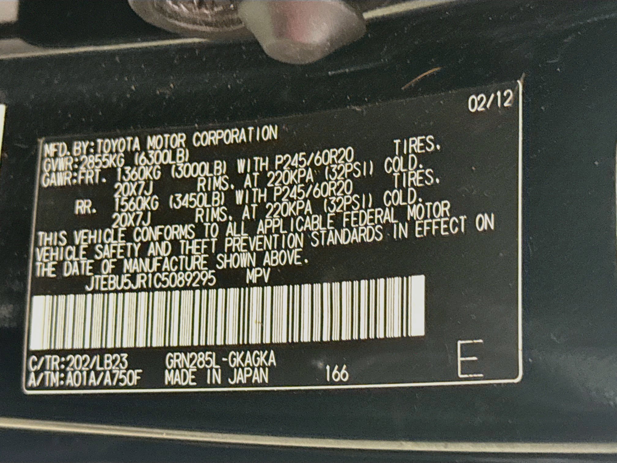 Used 2012 Toyota 4Runner Limited AWD/4WD image 32