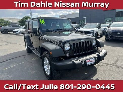 Used 2016 Jeep Wrangler Unlimited Sport w/ Quick Order Package 24S AWD/4WD image 3