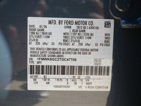 New 2026 Ford Explorer ST w/ Sun And Sound Package AWD/4WD image 19