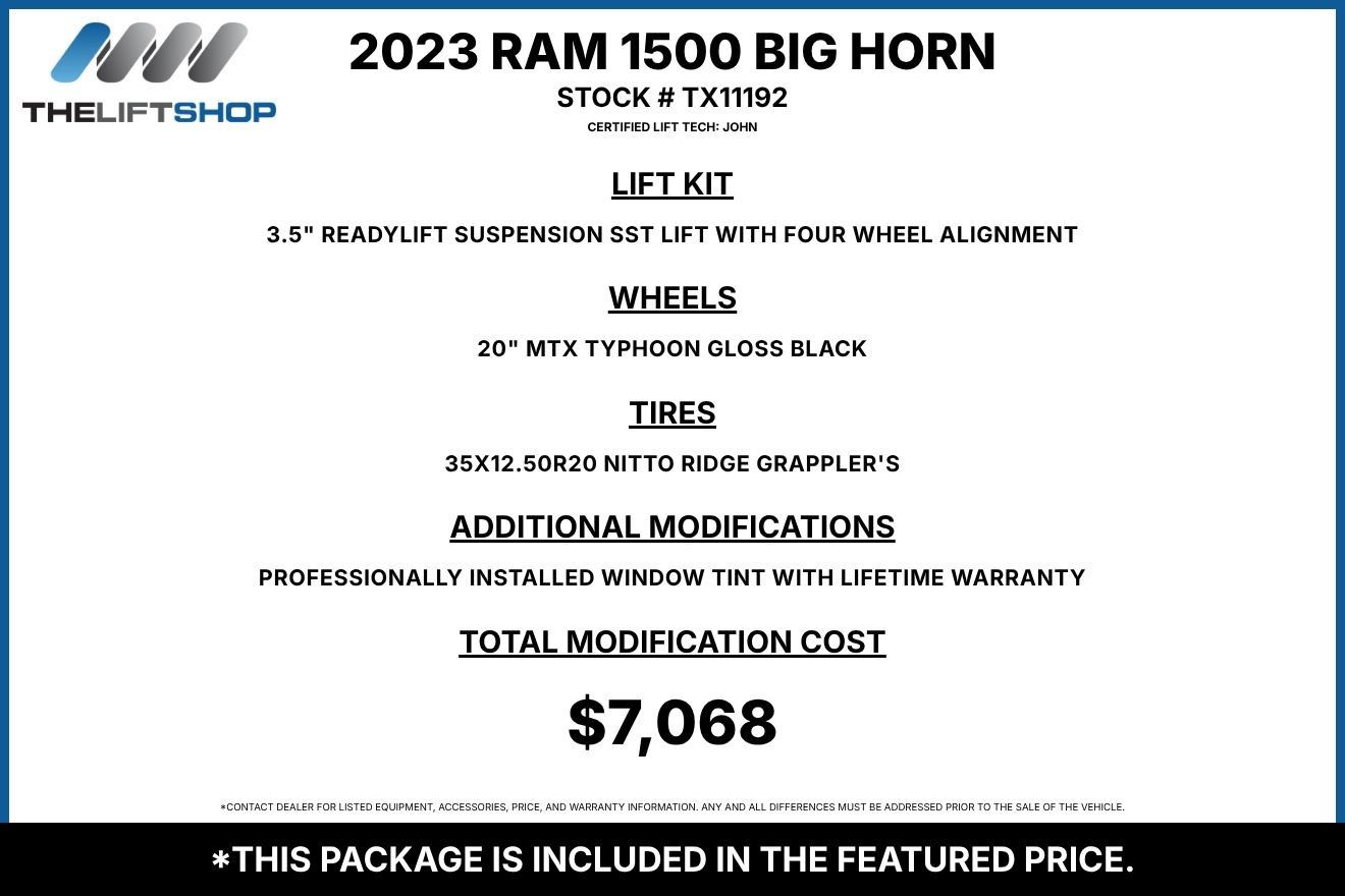 Used 2023 RAM 1500 Big Horn AWD/4WD image 2