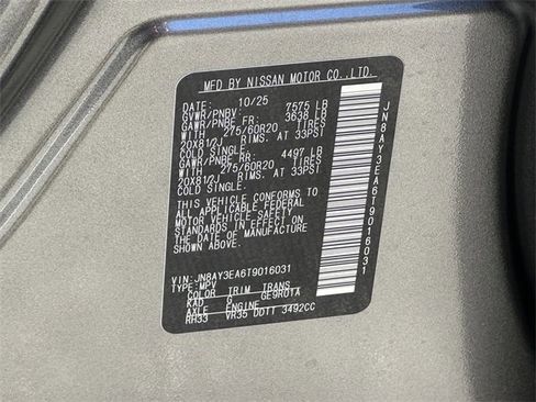 New 2026 Nissan Armada Platinum image 28