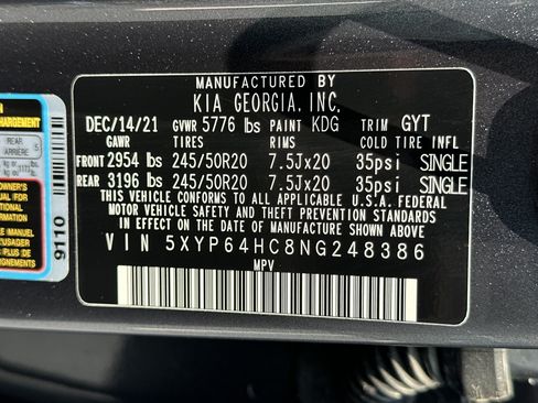Used 2022 Kia Telluride S FWD image 29