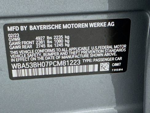 Used 2023 BMW 530i w/ Convenience Package RWD image 24