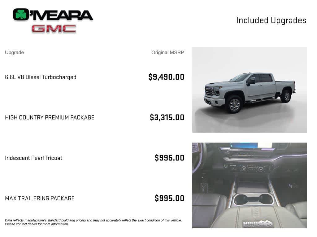 Used 2024 Chevrolet Silverado 2500 High Country w/ High Country Premium Package AWD/4WD image 4