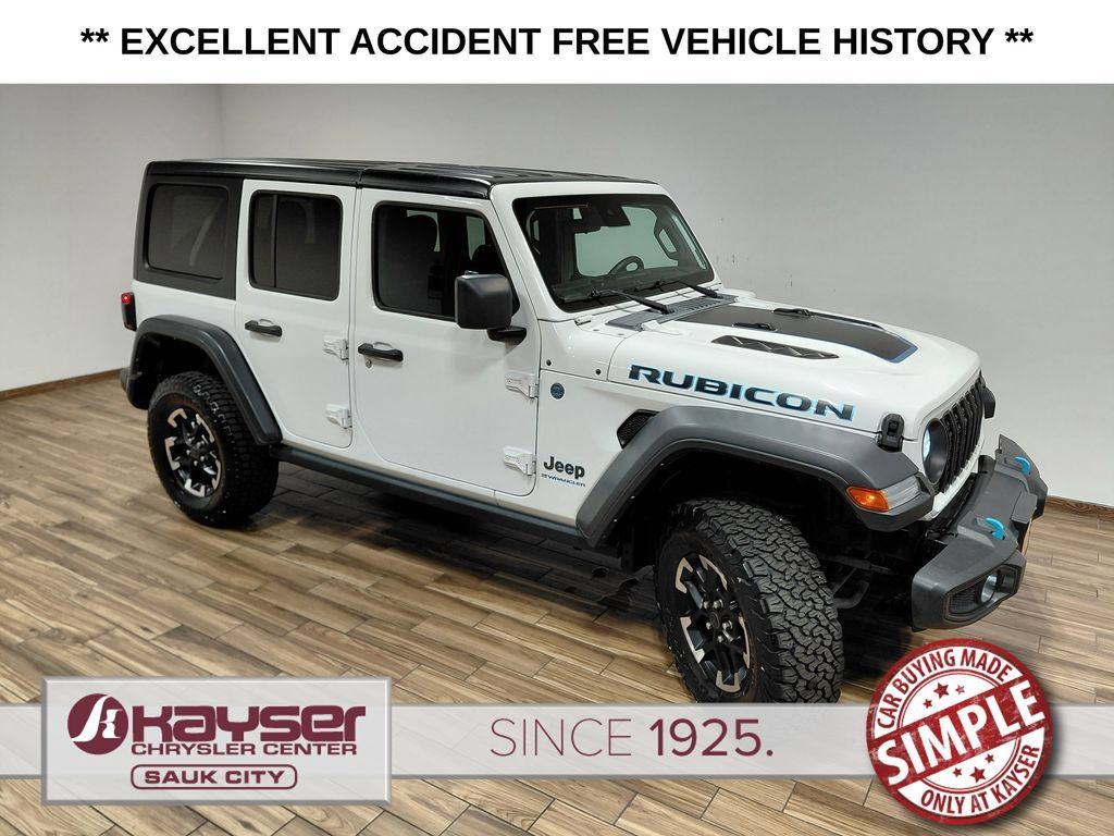 Certified 2024 Jeep Wrangler Unlimited Rubicon 4xe AWD/4WD image 11