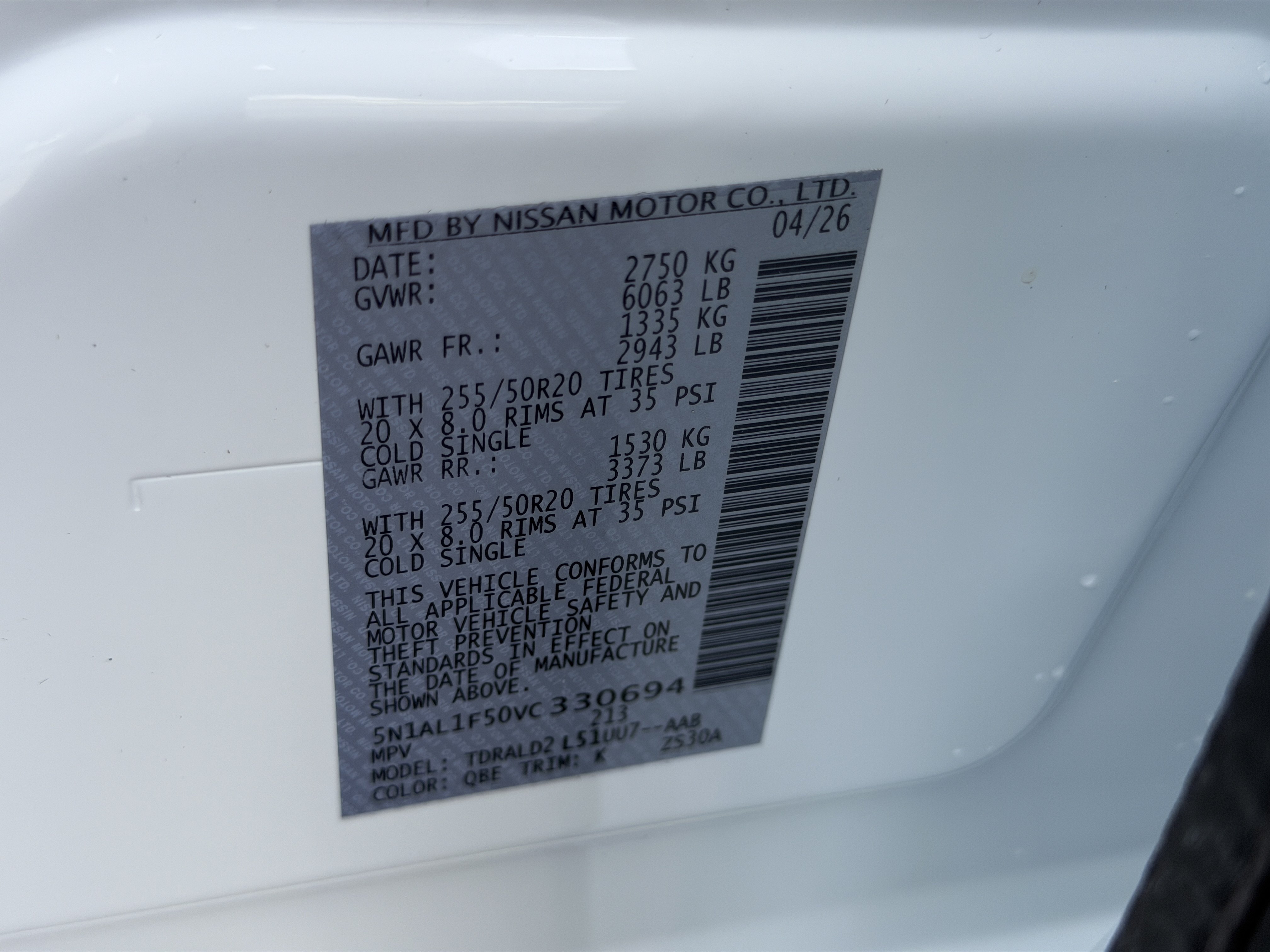 Certified 2027 INFINITI QX60 Luxe w/ Family Package FWD image 38
