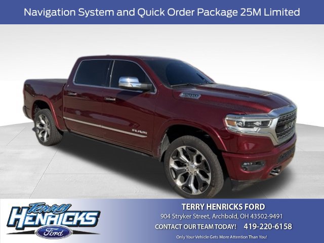 Used 2022 RAM 1500 Limited w/ Body-Colour Bumper Group AWD/4WD 360° Tour