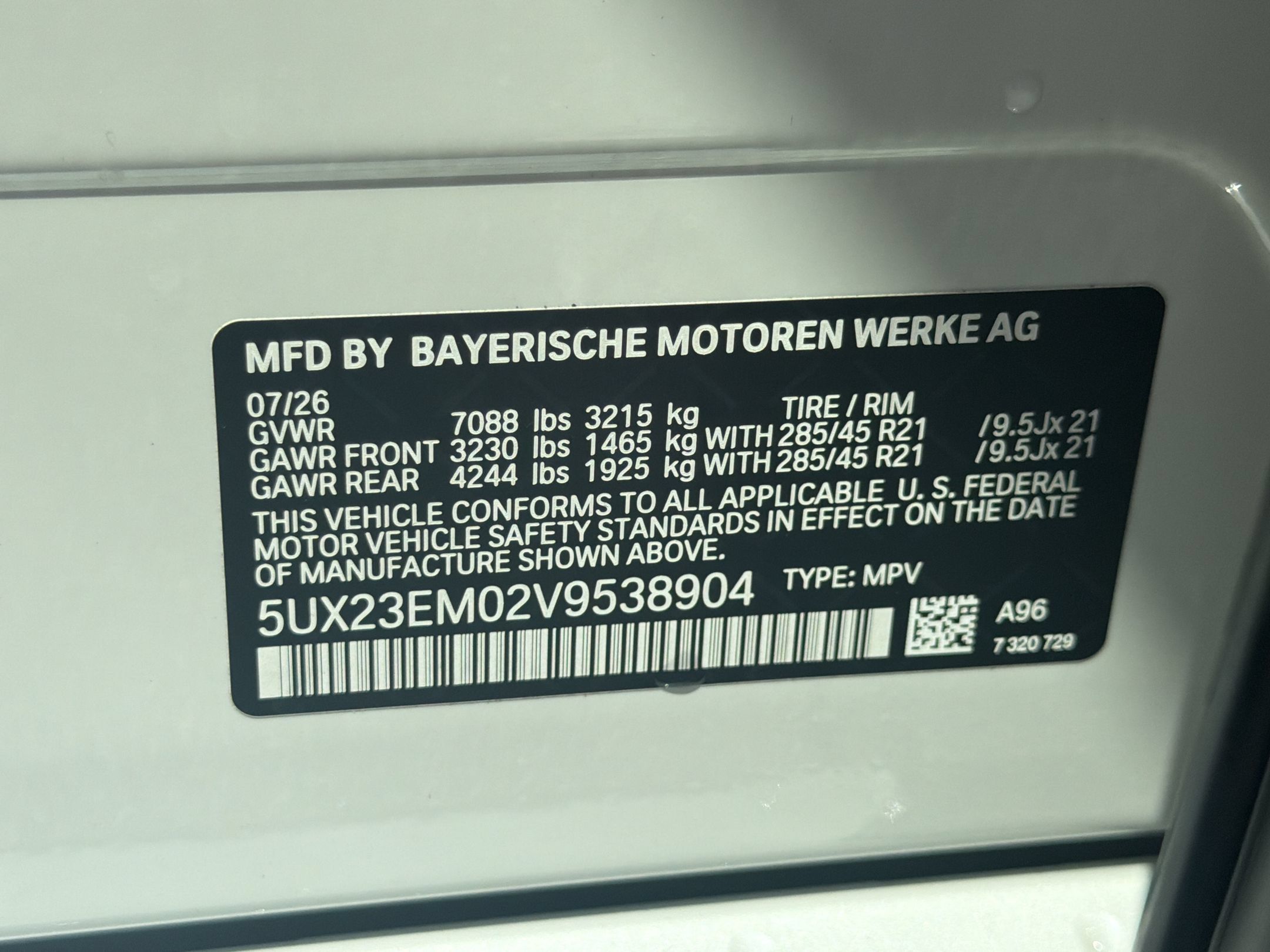 Used 2027 BMW X7 xDrive40i AWD/4WD image 26