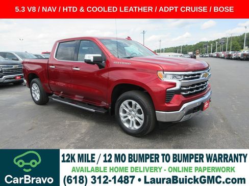 Certified 2024 Chevrolet Silverado 1500 LTZ w/ LTZ Convenience Package II AWD/4WD image 1