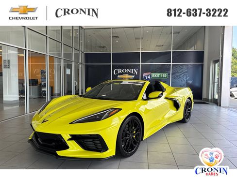 Used 2023 Chevrolet Corvette Stingray Premium Conv w/ Battery Protection Package RWD image 1