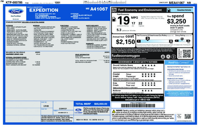 Used 2021 Ford Expedition XL AWD/4WD image 30