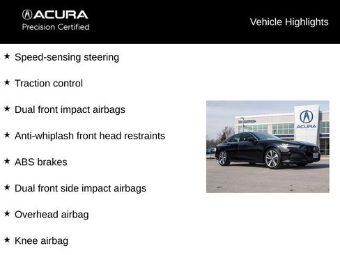 Certified 2025 Acura TLX w/ Technology Package image 9
