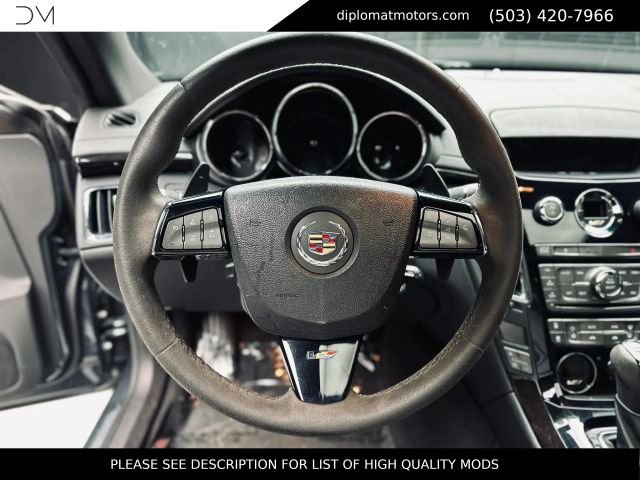 Used 2012 Cadillac CTS V w/ Wood Trim Package RWD image 24