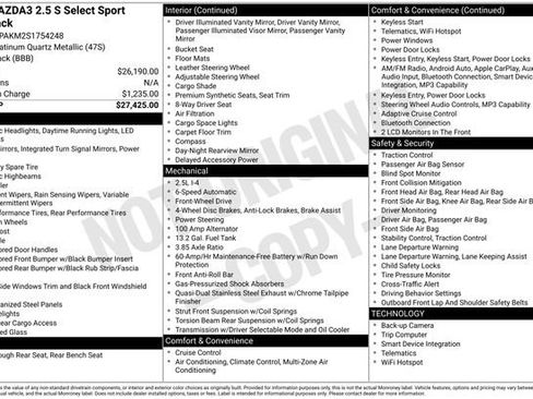 Used 2025 MAZDA MAZDA3 s Sport image 30