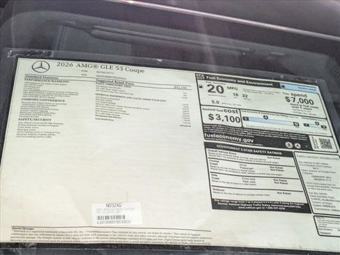 New 2026 Mercedes-Benz GLE 53 AMG AMG GLE 53 image 19